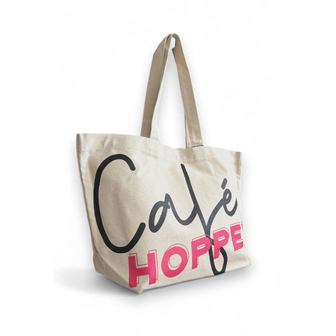 Cafe Hopper Oversized Tote