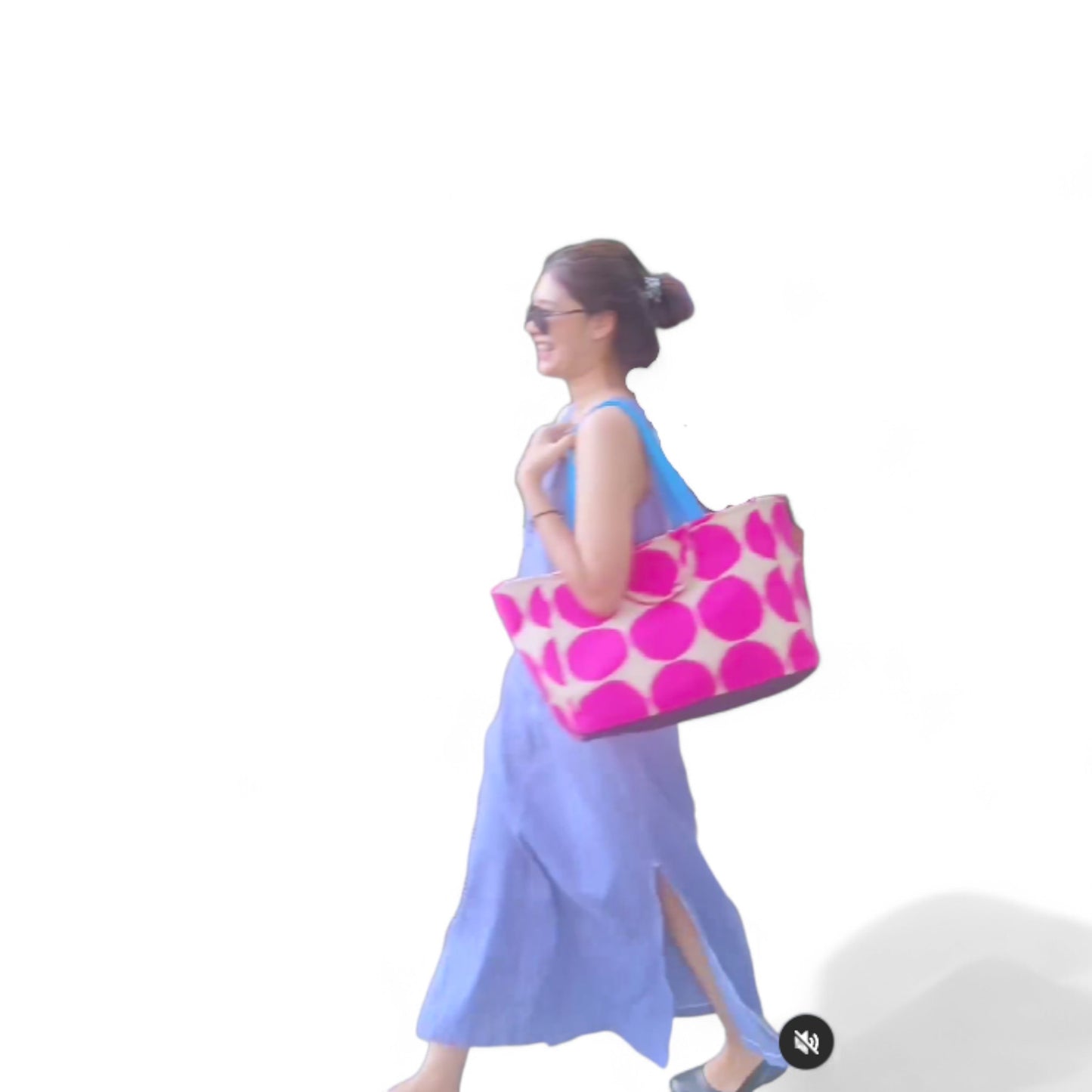 Multi-function Shopper Bag - Hot Pink