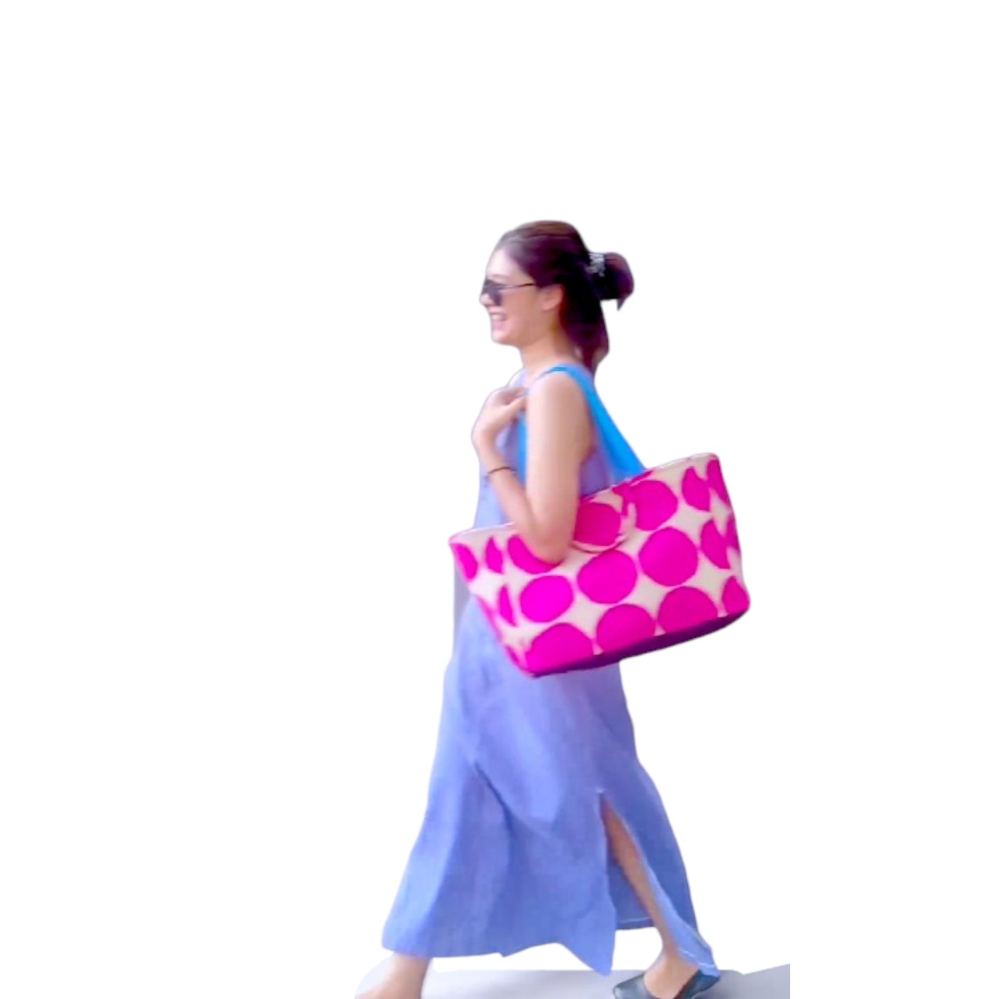 Multi-function Shopper Bag - Hot Pink