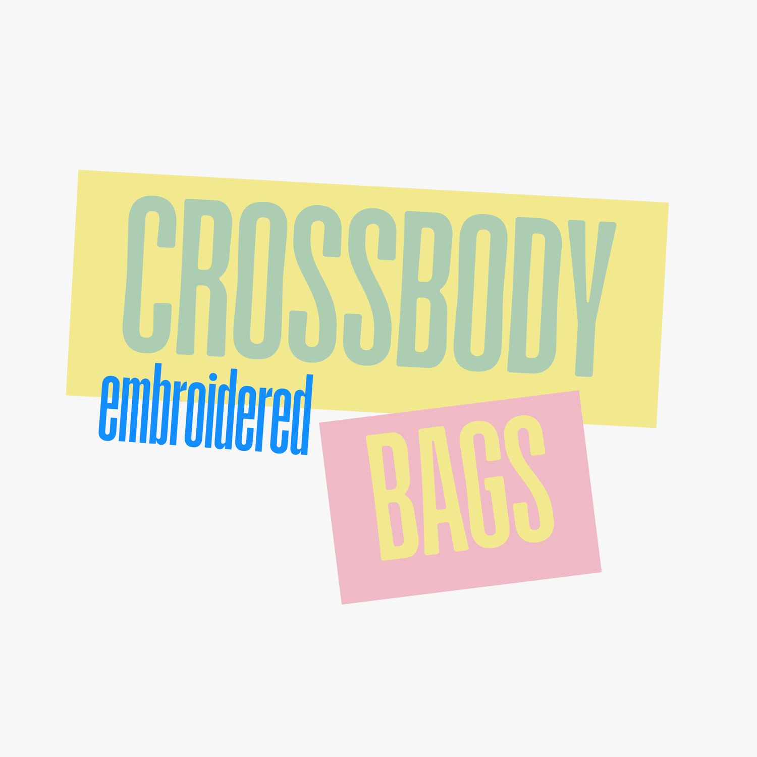 Embroidery Crossbody Bags
