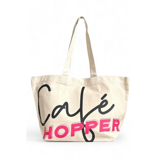 Cafe Hopper Oversized Tote