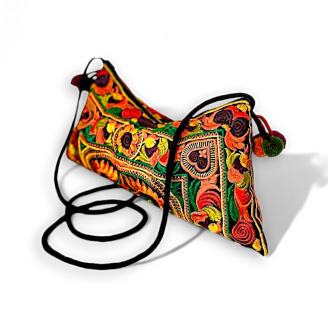 Embroidery Crossbody Bag